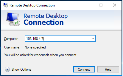156_Connect-to-IP-Given-For-RDP